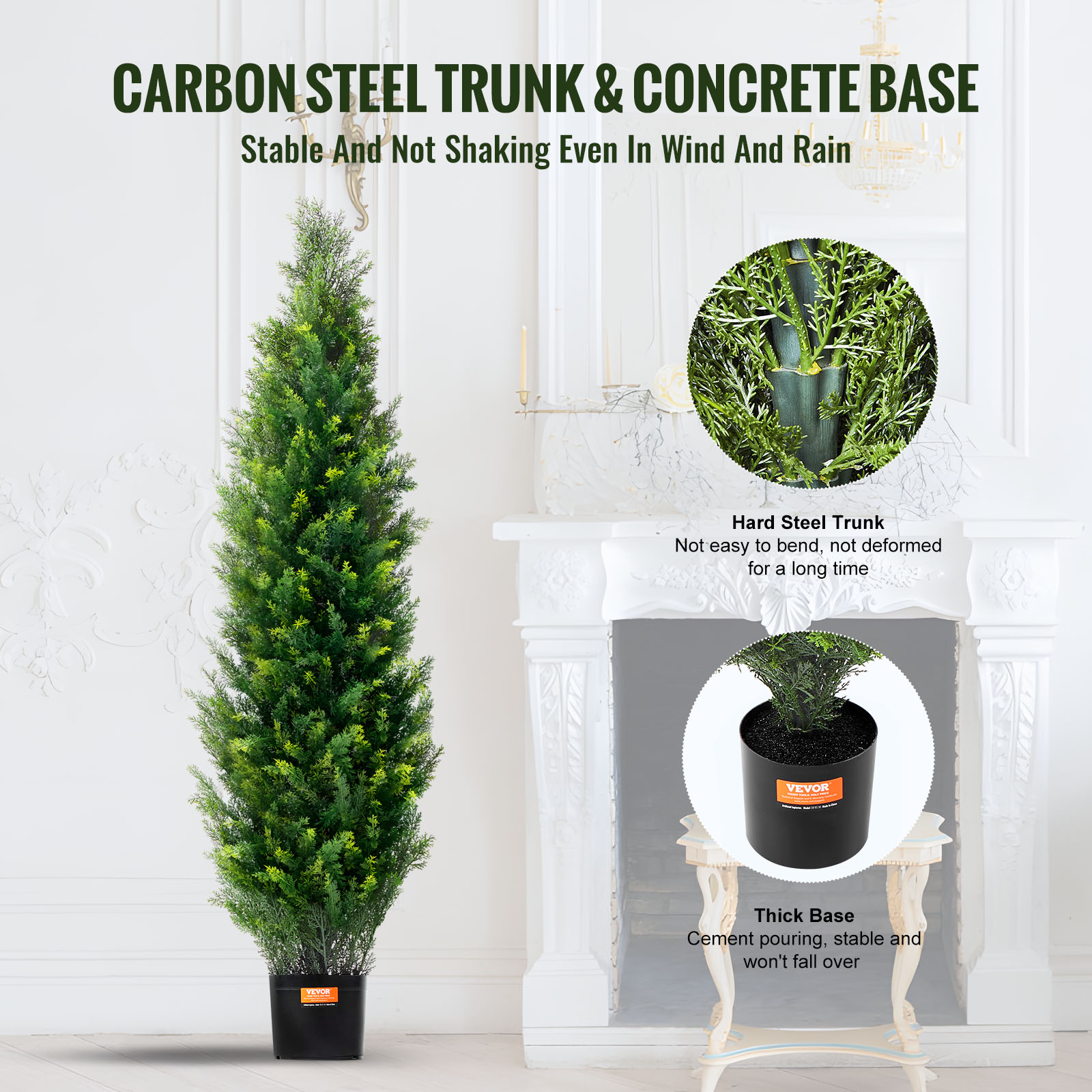 ต้นไม้ประดิษฐ์ซีดาร์โทปิแอรี ต - Dracaena Marginata บทวิจารณ์และราคา